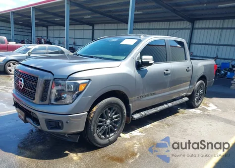 2018 Nissan Titan Sv z USA, uszkodzony, nr VIN 1N6AA1E59JN517343